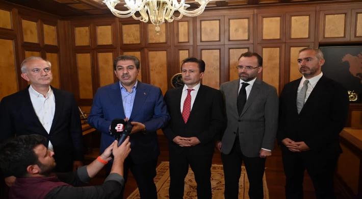 -İBB MECLİSİ AK PARTİ GRUBUNDAN BAŞKAN YAZICI’YA GEÇMİŞ OLSUN ZİYARETİ