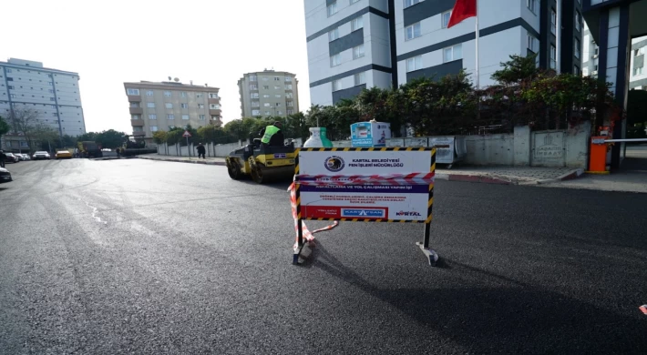 Kartal’ın Önemli Noktalarından Birinin Daha Asfaltı Yenilendi