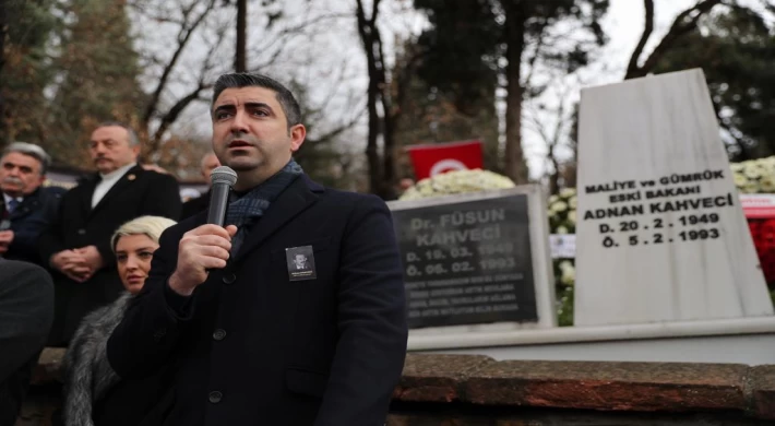 Devlet Eski Bakanı Adnan Kahveci, Vefatının 30’uncu Yıl Dönümünde Kartal’da Anıldı