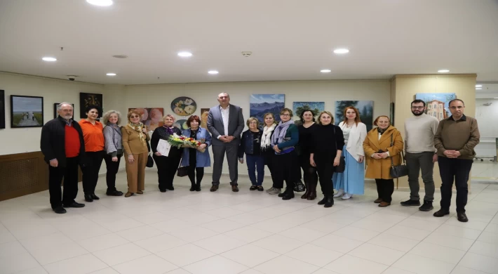 Kadıköy Sanatçılar Derneği Resim Sergisi Kartal Belediyesi’nde Açıldı