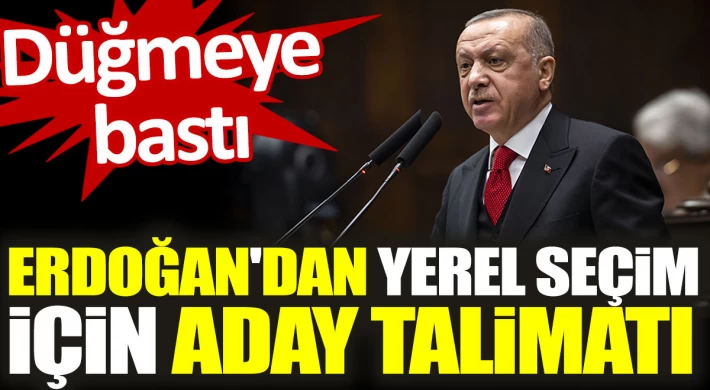 AK PARTİDE YEREL SEÇİM STARTI VERİLDİ.