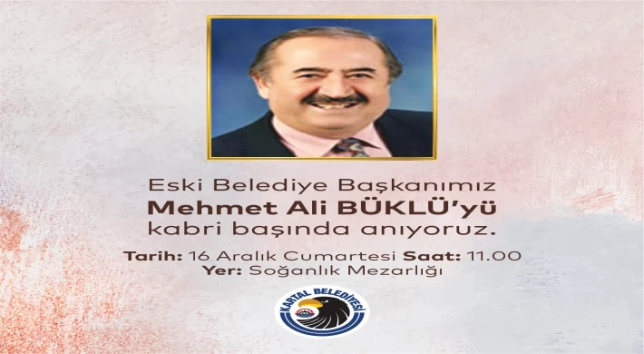 Mehmet Ali Büklü, Vefatının 28. Yılında Kabri Başında Anılacak