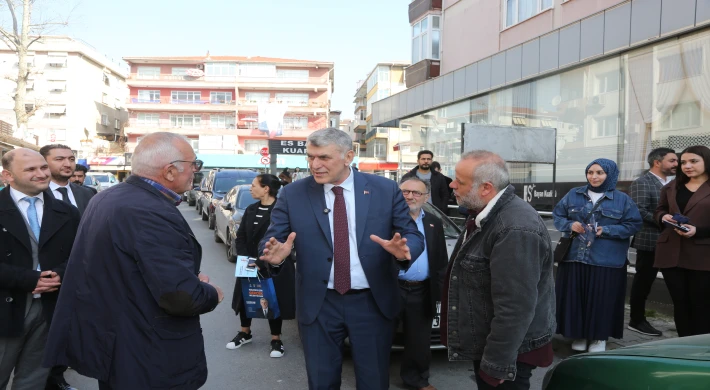 Kadem Başkan, esnafın derdini dinledi