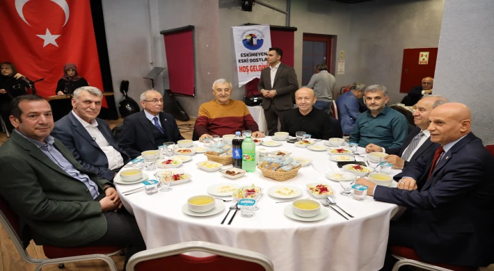 Kadem Başkan “Eskimeyen Dostlar”la iftar yaptı