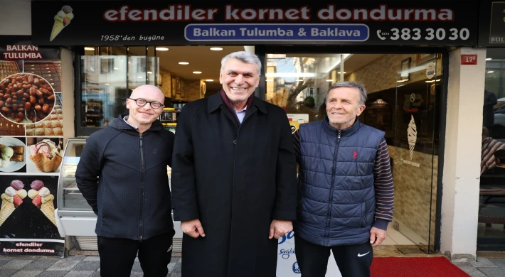 Kadem Başkan Maltepe Meydanı’nda esnafla dertleşti