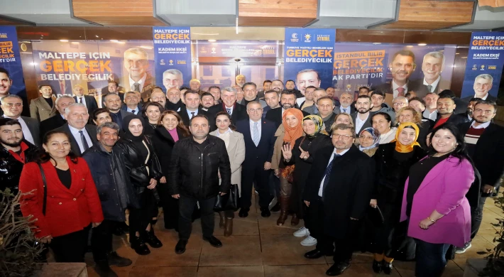 Kadem Başkan, parti teşkilatıyla iftarda buluştu “Maltepe’de doku değişiyor. Sizlerle birlikte tarihi bir zafere imza atıyoruz”