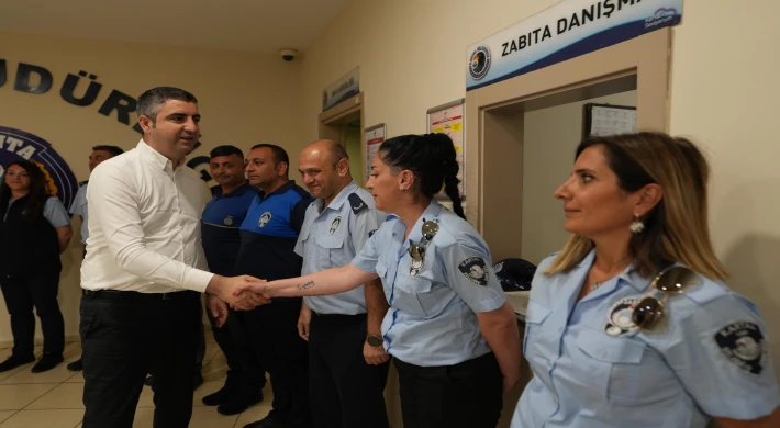 Başkan Gökhan Yüksel Kurban Bayramı Öncesi Belediye Personeliyle Bayramlaştı
