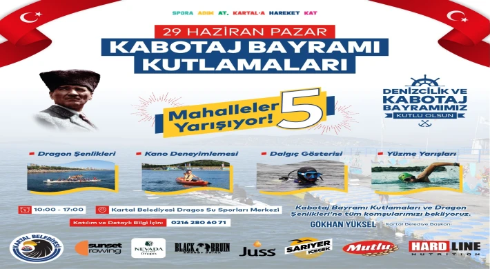 Kartal’da, Denizcilik ve Kabotaj Bayramı’nın 99. Yılı Kutlanacak