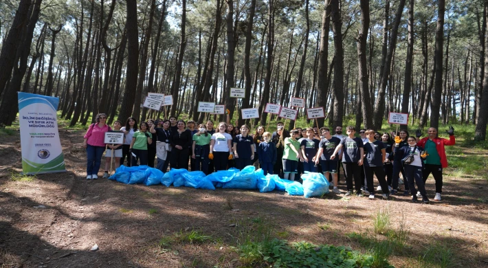 Kartallı Öğrencilerden Aydos Ormanı’nda Temizlik Seferberliği