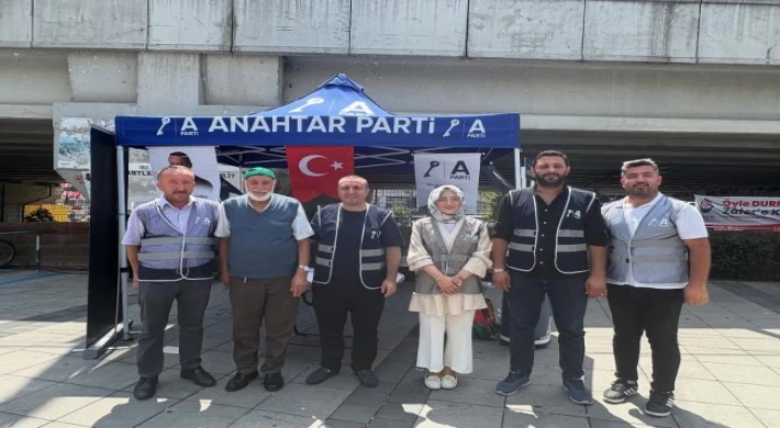 Anahtar Parti Kartal İlçe Teşkilatı, İlk Saha Çalışmasını Gerçekleştirdi.