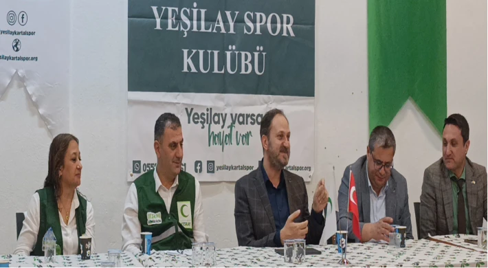 Yeşilay Genel Başkanı Doç.Dr.Mehmet DİNÇ Kartal Yeşilay Şubesini Ziyaret etti.