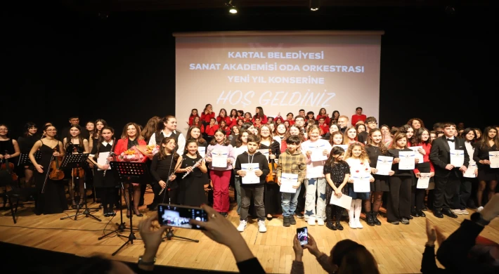 Kartal Belediyesi Sanat Akademisi’nden Yeni Yıla Özel Müzik Ziyafeti