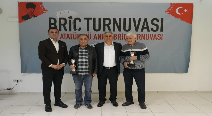 Kartal’da Briç Heyecanı: 14. Atatürk’ü Anma Briç Turnuvası Sporcuları Bir Araya Getirdi