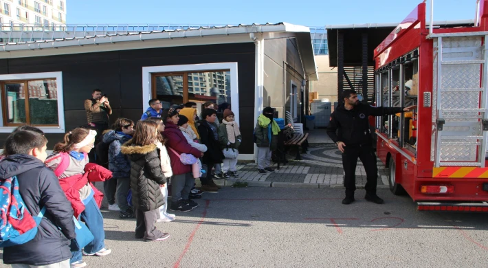 İlkokul Öğrencilerinden Afet İşleri Müdürlüğü’ne Ziyaret