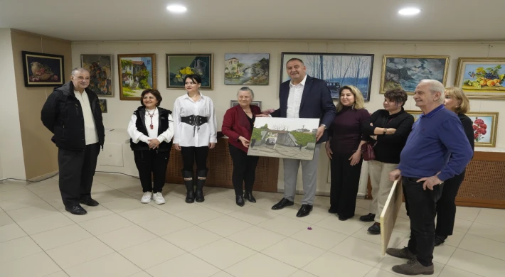 Kartal’da "Bakış Açısı" Karma Resim Sergisi Açıldı