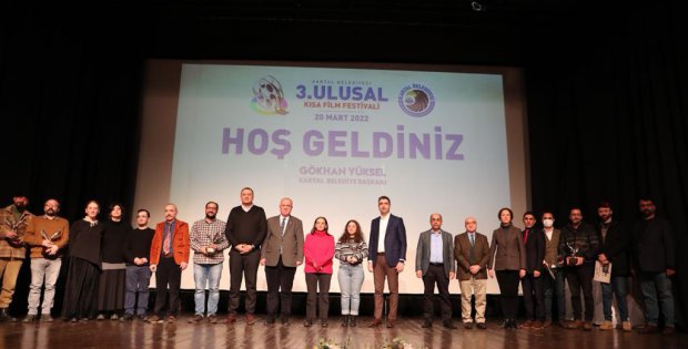 3. Ulusal Kısa Film Festivali Ödül Töreni Kartal’da Gerçekleştirildi