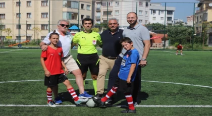 ‘Metin Oktay Kulüpler Arası U-12 Futbol Turnuvası’nda İlk Düdük Çaldı