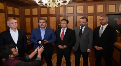 -İBB MECLİSİ AK PARTİ GRUBUNDAN BAŞKAN YAZICI’YA GEÇMİŞ OLSUN ZİYARETİ