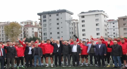 AK PARTİ İLÇE BAŞKANI EBUBEKİR TAŞYÜREK’TEN BULVARSPOR’A SÜRPRİZ ZİYARET …