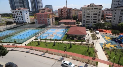 Kartal’da Karlıktepe Mahallesi Spor Parkı Hizmete Açıldı