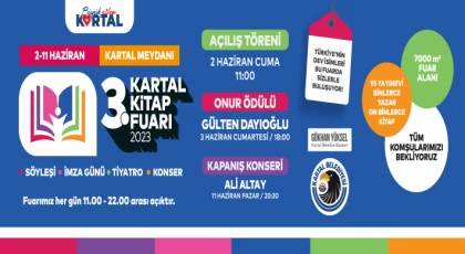 Kartal Kitap Fuarı 3. Kez Kapılarını Açıyor