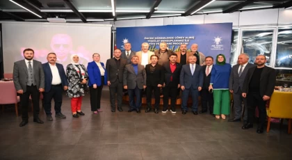 AK Parti Tuzla’da 'Vefa Yemeği'nde buluştu