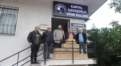 Kartal Belediyesi’nden Amatör Spor Kulüplerine Yapılan 300 Bin Adet İçme Suyu Desteğine,KASK Başkanı Nasır Süleymanoğlu Kulüpler Adına Teşekkür Etti.