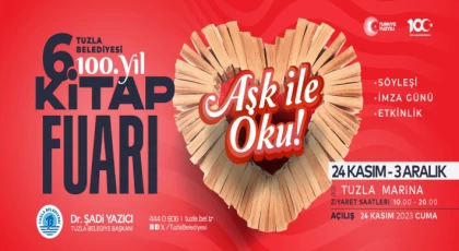 Tuzla Belediyesi 6’ncı Kitap Fuarı 24 Kasım’da kapılarını açıyor