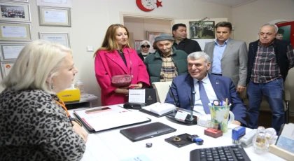 Cumhur İttifakı AK Parti Maltepe Belediye Başkan Adayı Kadem Ekşi, Çınar Mahallesi Muhtarlığını ziyaret etti