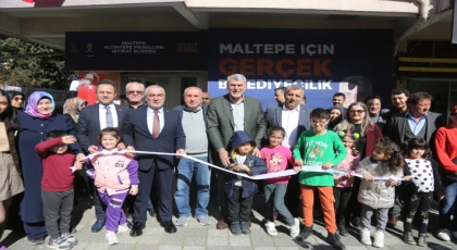 Cumhur İttifakı AK Parti Maltepe Belediye Başkan Adayı Kadem Ekşi, SKM açtı