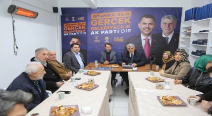 -Cumhur İttifakı AK Parti Maltepe Belediye Başkan Adayı Kadem Ekşi’den SKM ziyareti