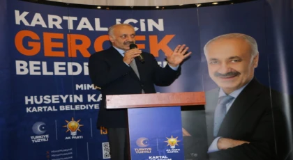 CUMHUR İTTİFAKI KARTAL BELEDİYE BAŞKAN ADAYI KARAKAYA “KARTAL SON 15 YILDIR KADERİNE TERK EDİLMİŞ KOCA BİR KÖYE DÖNÜŞTÜ.”