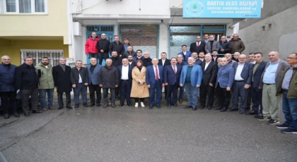 CUMHUR İTTİFAKI KARTAL BELEDİYE BAŞKAN ADAYI MİMAR HÜSEYİN KARAKAYA, BARFED’İ ZİYARET ETTİ.