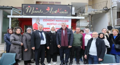 Kadem Başkan’dan muhtar adayına Kadriye Bozkurt’a ziyaret