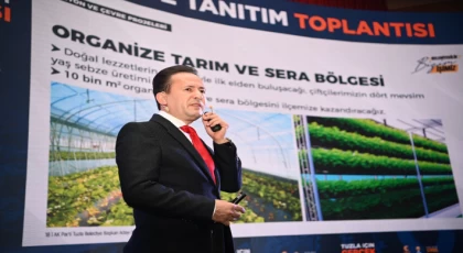 Şadi Yazıcı, Tuzla’ya 5 yıllık projelerini tanıttı