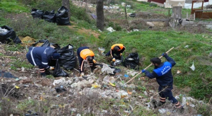 Aydos Ormanı’nda hummalı temizlik çalışması