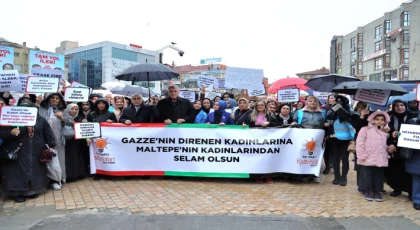 Kadem Başkan, Maltepe'de Sevgi Yürüyüşü'ne katıldı