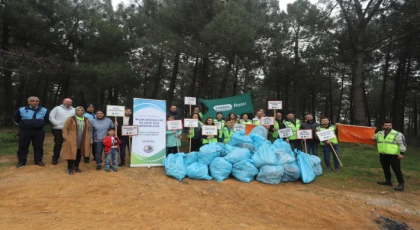 Kartallı Çevrecilerden Aydos Ormanı’nda Temizlik Seferberliği