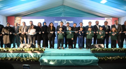 Tuzla Bilim ve Sanat Merkezi, Bakan Tekin’in katılımıyla açıldı