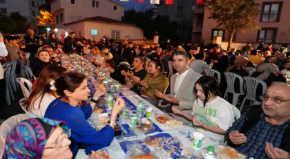 Başkan Gökhan Yüksel, İftar Sofrasında Vatandaşlarla Buluştu