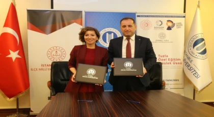 Tuzla İlçe Milli Eğitim Müdürlüğü ile Okan Üniversitesi Arasında Eğitimde İş Birliği Protokolü İmzalandı