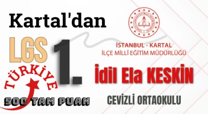 KARTAL’DA SINAV BAŞARILARI DEVAM EDİYOR