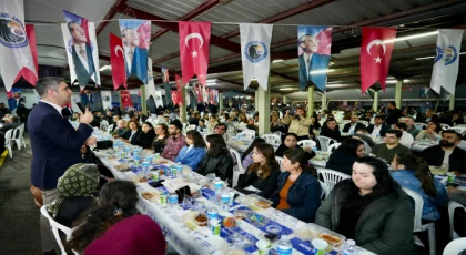 Başkan Gökhan Yüksel, Belediye Personeliyle İftar Sofrasında Buluştu