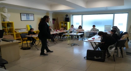 Kartal Belediyesi Sanat Akademisi Resim Bölümü Yetenek Sınavlarına Yoğun İlgi