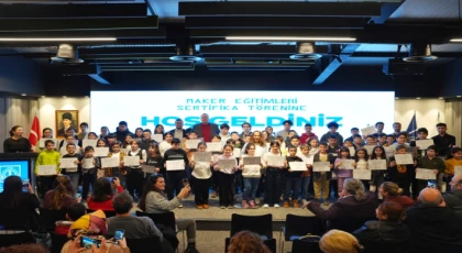 Kartal’da Maker Atölyeleri İlk Mezunlarını Verdi