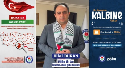Ramazan’ın Bereketini Gazze ve Hatay ile Paylaşıyoruz