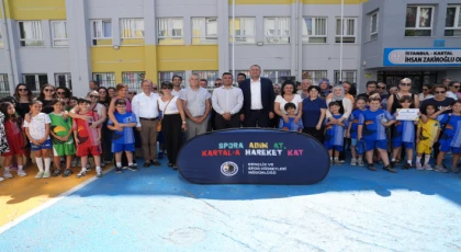 Kartal Belediyesi Yaz Spor Okulu İlk Dönem Öğrencileri Sertifikalarını Aldı