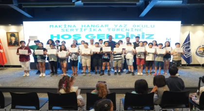 Kartal Bilim Mühendislik ve Teknoloji Merkezi’nde Sertifika Töreni Düzenlendi