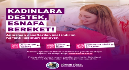 Kartal Esnafından Kadın ve Ailelere Destek