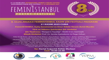 Uluslararası FeminİSTANBUL Kadın Şiiri Festivali 8. Kez Kartal’da Başlıyor